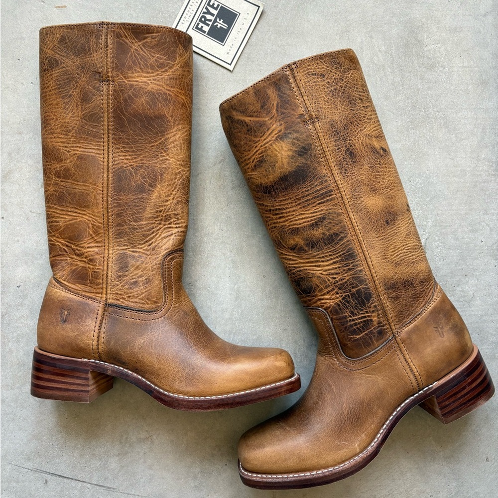 NWT 🇺🇸 FRYE 14L Campus Boots - Picture 12 of 16